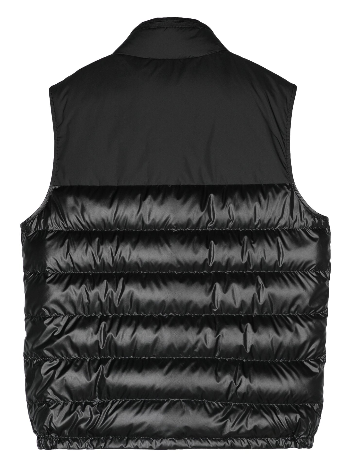 Patch down-feather vest